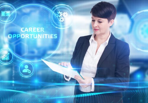 Business, Technology, Internet and network concept. Digital Mark