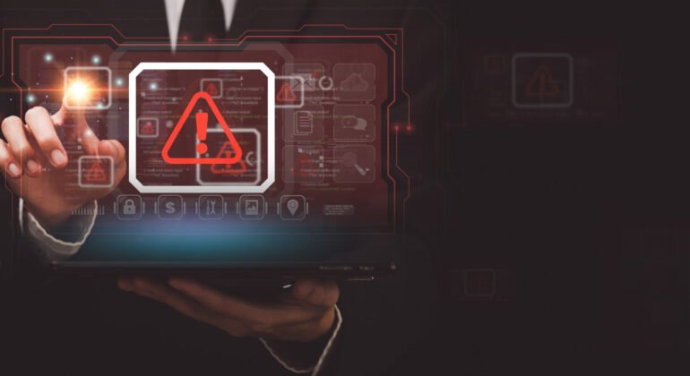 danger warning concept or information error that should be urgen