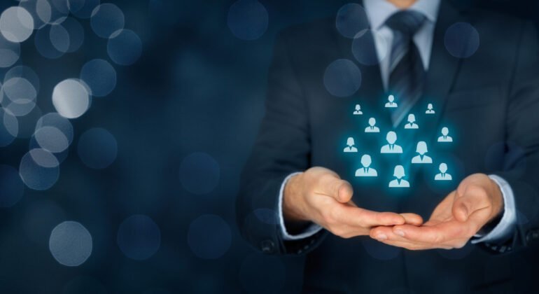 Customer care and management concept